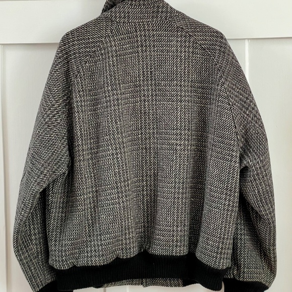 Burberry Prorsum wool tweed Harrington jacket size 50/L - Picture 6 of 8